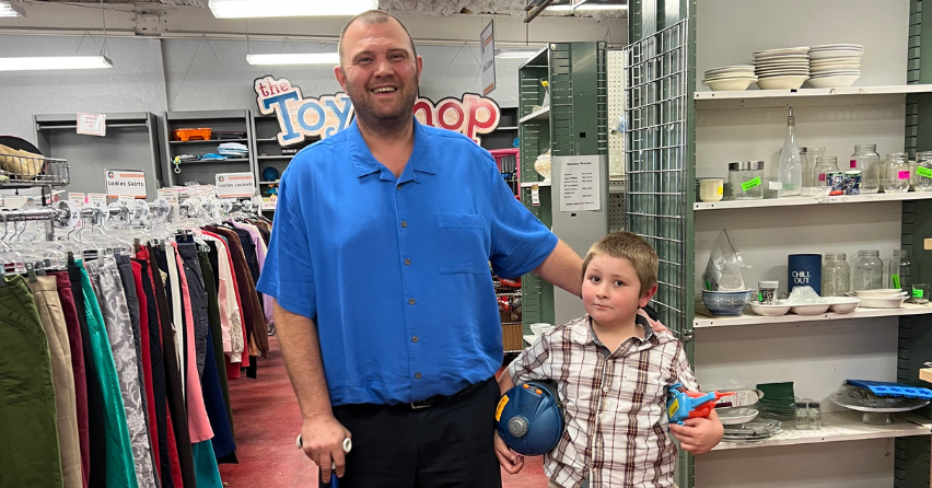 Steve shares how The Sharing Center helped save his family’s home